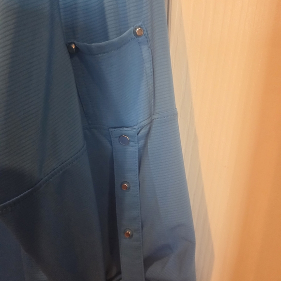 Blue Button-Up Shirt - Picture 3 of 7